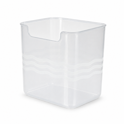 Clear Refrigerator Storage Bin – Easy-Access Fridge Organizer（3pc）