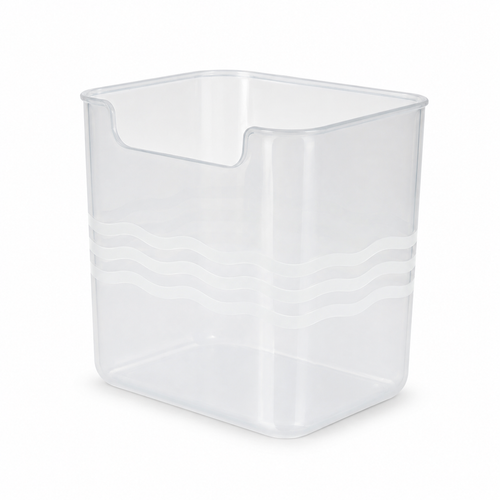 Clear Refrigerator Storage Bin – Easy-Access Fridge Organizer（3pc）