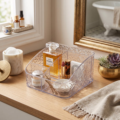 Water Ripple Acrylic Cosmetic Storage Organizer