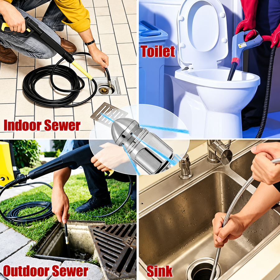 Indoor and outdoor drains