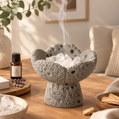 Gray Empty Aromatherapy Cup